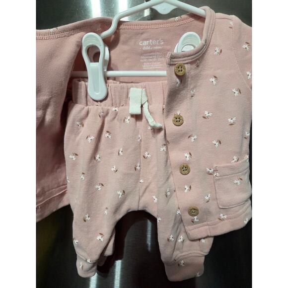 5/$25 Pink Floral Set - Carter's - NB - Picture 4 of 4